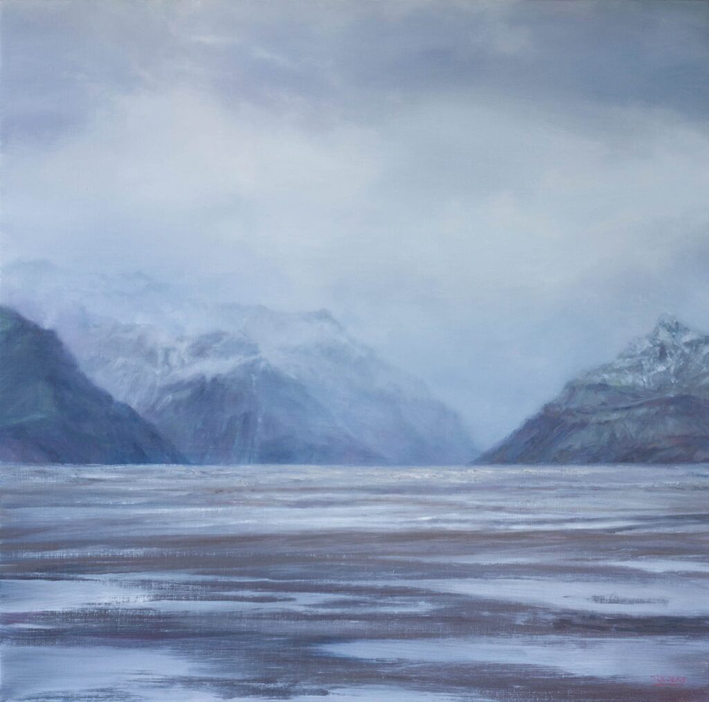 Sýna - Oil on Board - Tim Owers