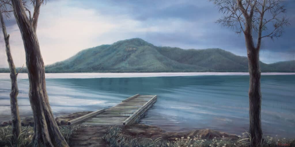 View From Queen's Lake