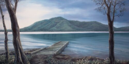 View From Queen's Lake