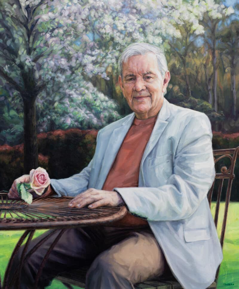 From bud to bloom (Portrait of Bill Low)